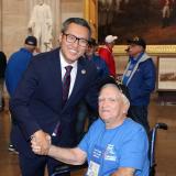 Vince Fong with Honor Flight